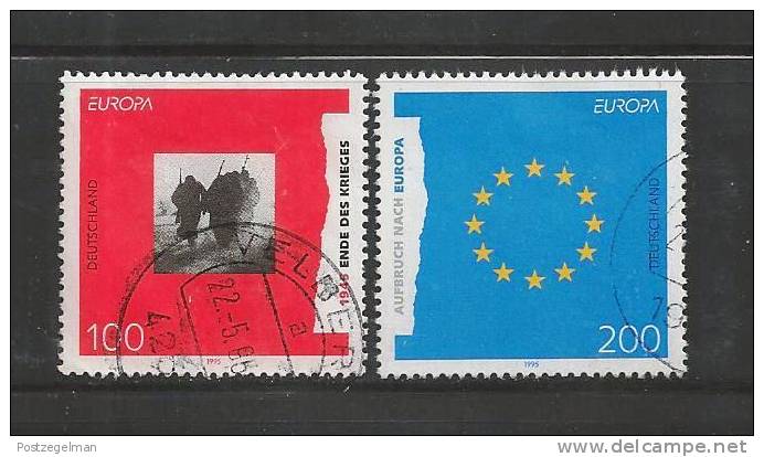 GERMANY 1995 Used Stamp(s) Europa Serie Complete Nrs. 1790-1791 - Used Stamps