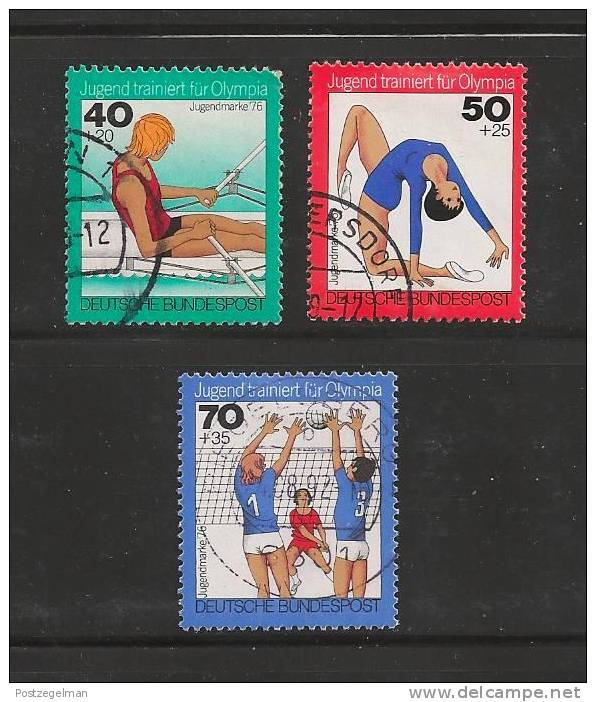 GERMANY 1976 Cancelled Stamp(s) Youth Olympic Games 882-885 (3 Values Only) - Used Stamps