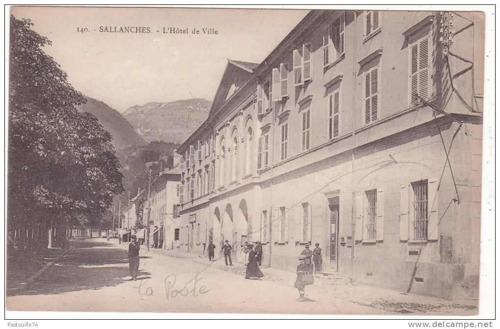 140.  -  SALLANCHES.  -  L´ Hôtel  De  Ville - Sallanches