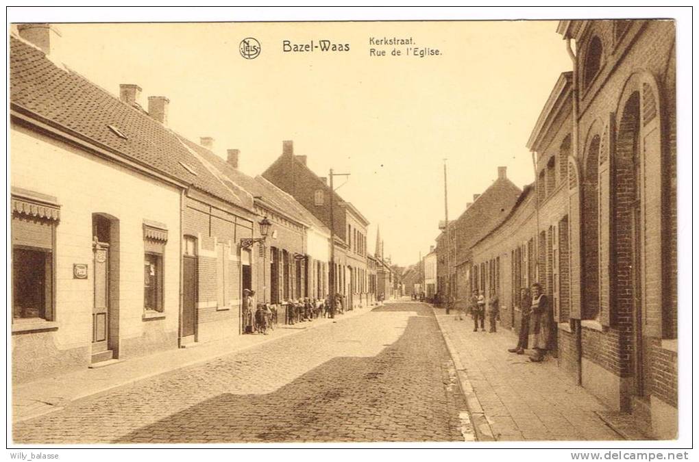 Bazel-Waas - Kerkstraat / Rue De L'Eglise" - Kruibeke