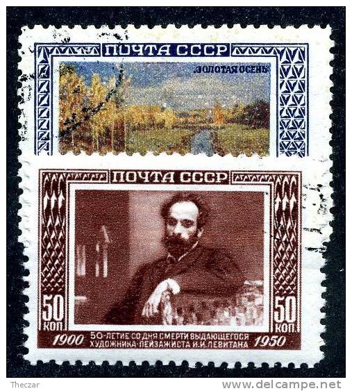 (e2452A)   Russia  1950  Sc.1527-28  Mint*  Mi.1525-26  (2,00 Euros) - Neufs