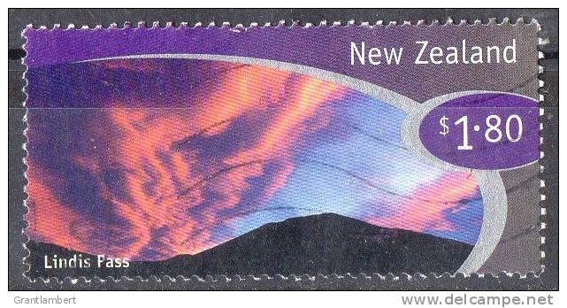 New Zealand 1998 Scenic Skies $1.80 Lindis Pass Used - Gebraucht