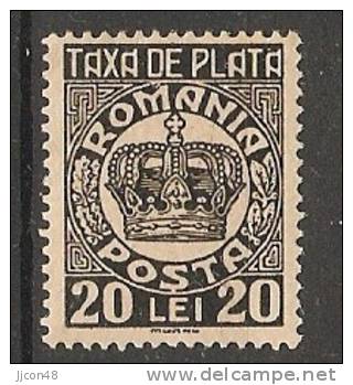 Romania 1946  (**)  MNH - Strafport