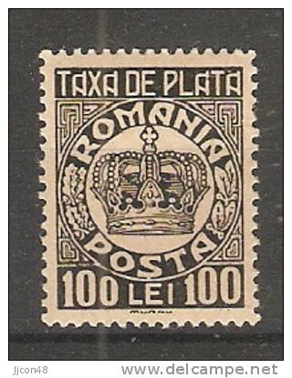 Romania 1946  (**)  MNH - Postage Due