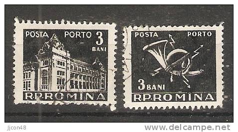 Romania 1957  (o) - Postage Due