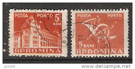 Romania 1957  (o) - Postage Due