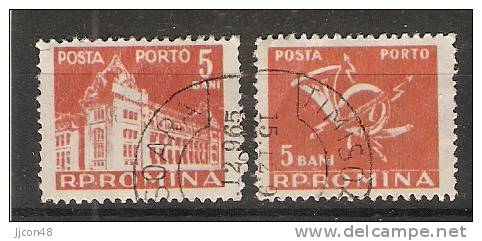 Romania 1957  (o) - Postage Due