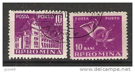 Romania 1957  (o) - Postage Due