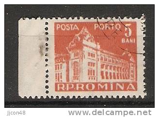 Romania 1957  (o) - Strafport