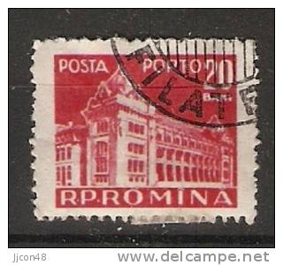Romania 1957  (o) - Strafport