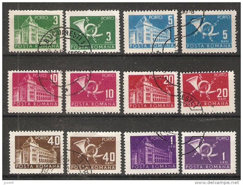 Romania 1967  (o) - Postage Due