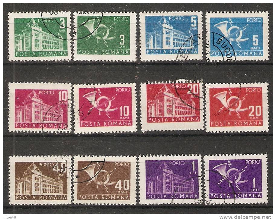 Romania 1967  (o) - Postage Due