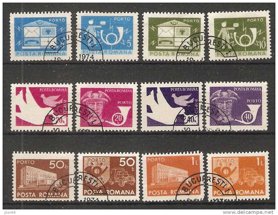 Romania 1974  (o) - Postage Due