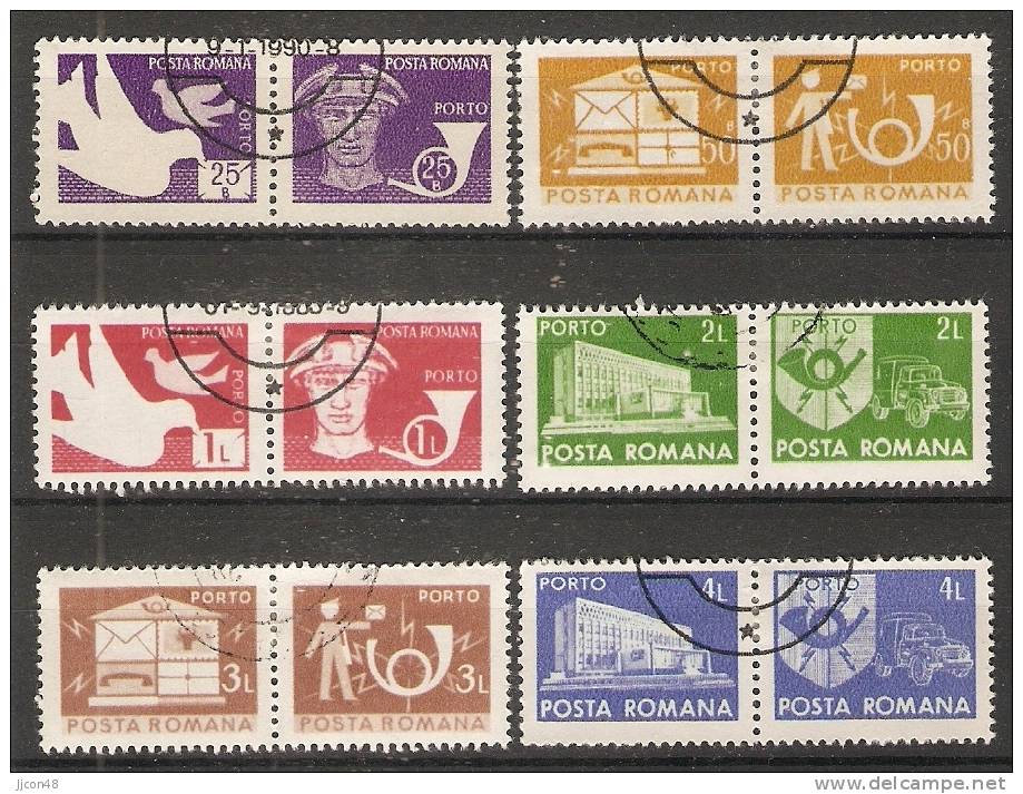 Romania 1982  (o) - Postage Due