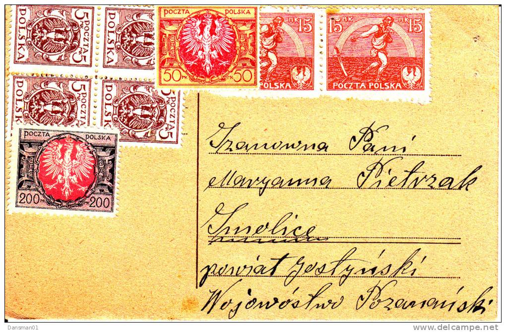 POLAND 1924 Postcard - Briefe U. Dokumente