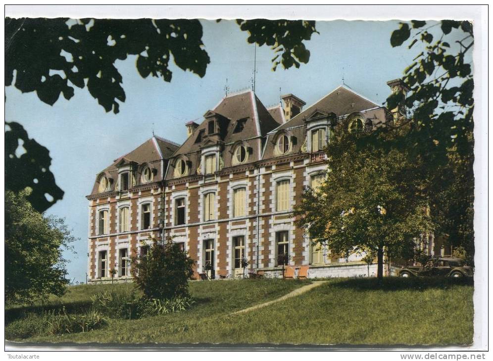 CPSM 41 COURTOZE PAR AZE LA FAÇADE DU CHÂTEAU   Grand Format  15 X 10,5 - Contres