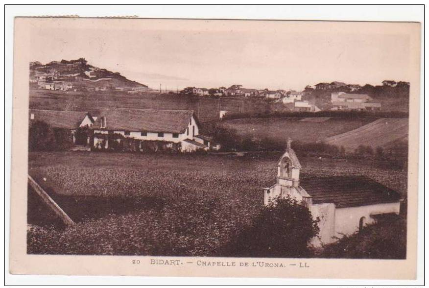 64 - BIDART - Chapelle De L'Urona - Bidart