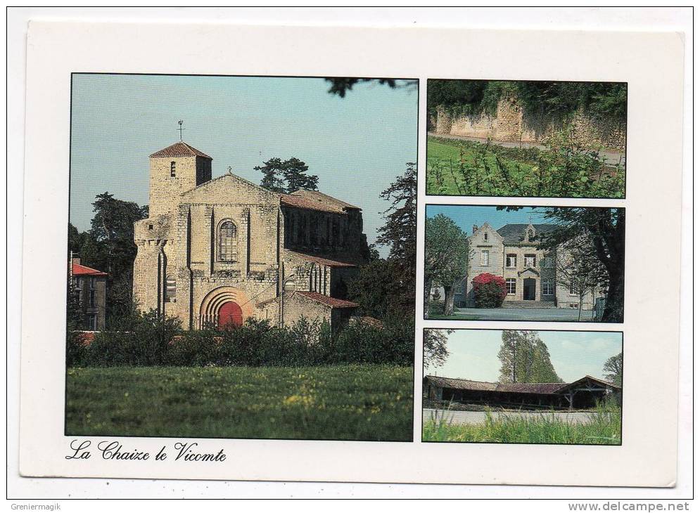 85 - La Chaize Le Vicomte - Multivues (Le Lavoir - Maison De Retraite Payraudeau - Remparts Du Château ...) - La Chaize Le Vicomte