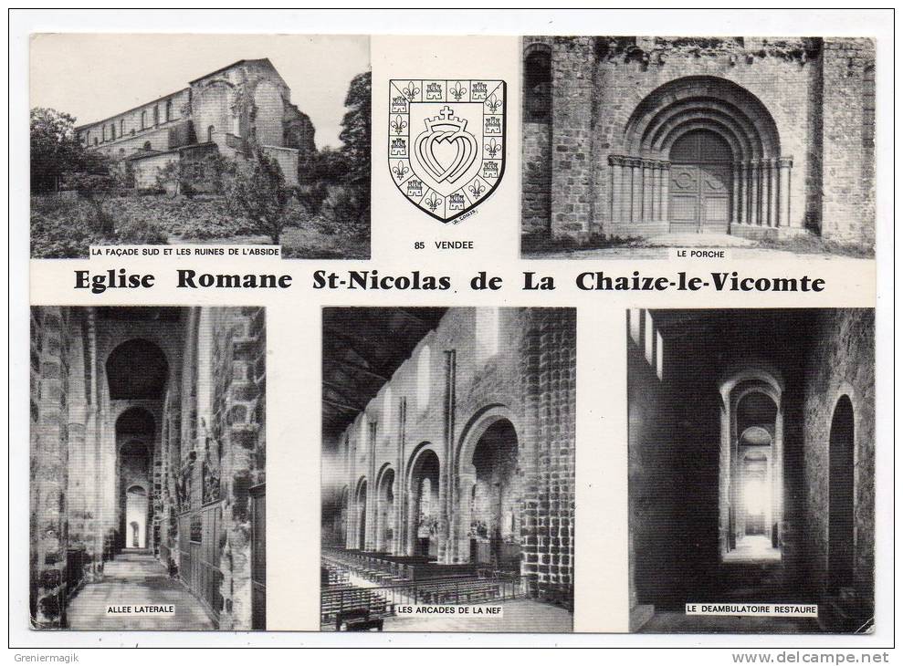 85 - La Chaize Le Vicomte - L'église Romane (XIe S.) - La Chaize Le Vicomte