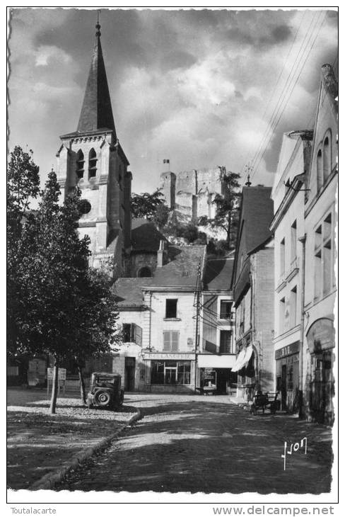 CPSM 41 MONTRICHARD L EGLISE STE CROIX ET LE CHÂTEAU  Grand Format  15 X 10,5 - Montrichard