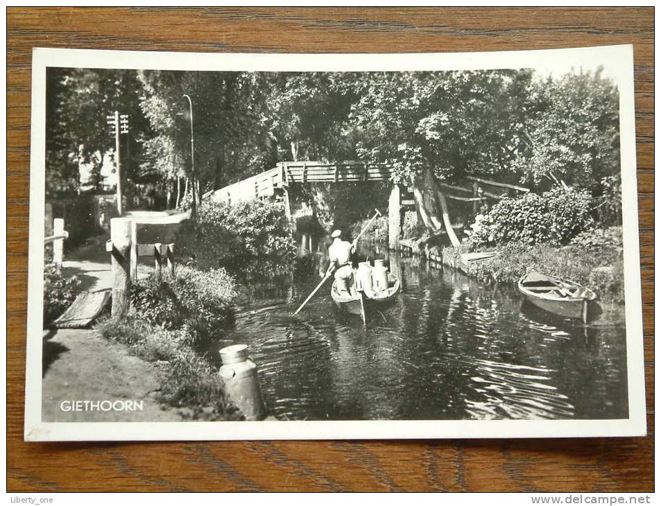 't WAPEN VAN GIETHOORN ( J. Prinsen / J. Gerrits ) ( Melkboer Te Water ? ) Anno 1958 ( Zie Foto Voor Details ) !! - Giethoorn