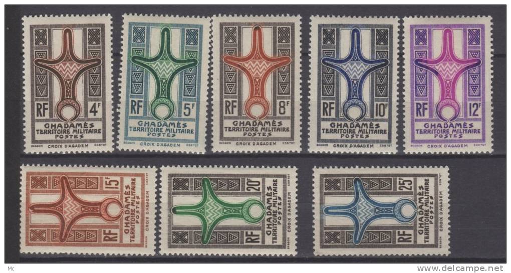 Ghadames N° 1 / 8 Luxe ** - Unused Stamps