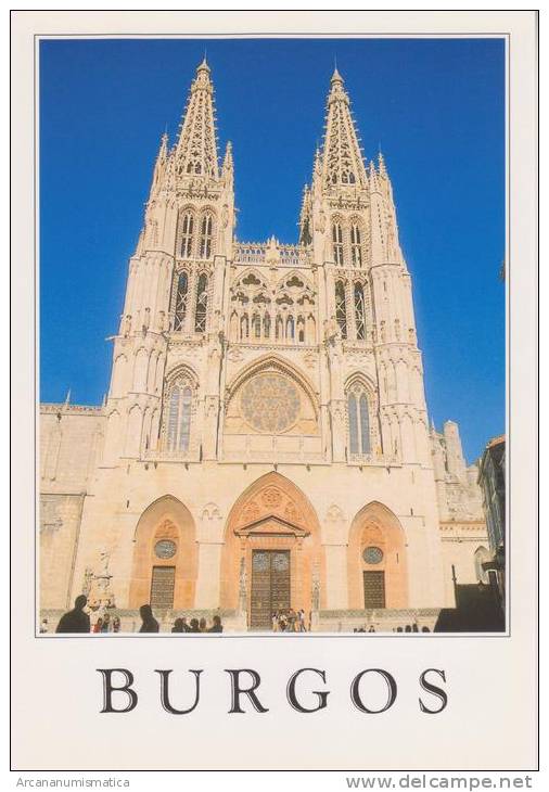 ANSICHTSKARTEN/POSTAL   City Of BURGOS "CATHEDRAL Of BURGOS" (SPANIEN)  DL-1389 - Chiese E Cattedrali