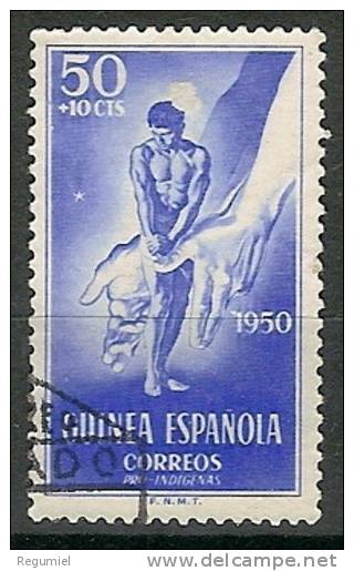 Guinea U 295 (o) Indigenas. 1950 - Guinea Española