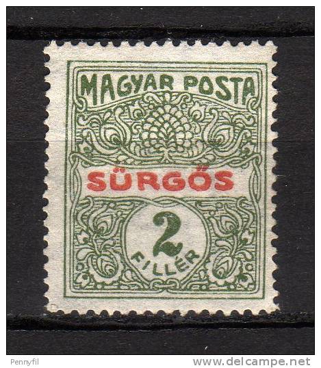 MAGYAR - 1919 YT 11 (*) ESPRESSI - Officials