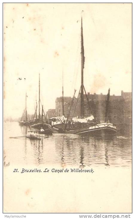 Bruxelles Canal De Willebroeck - Hafenwesen