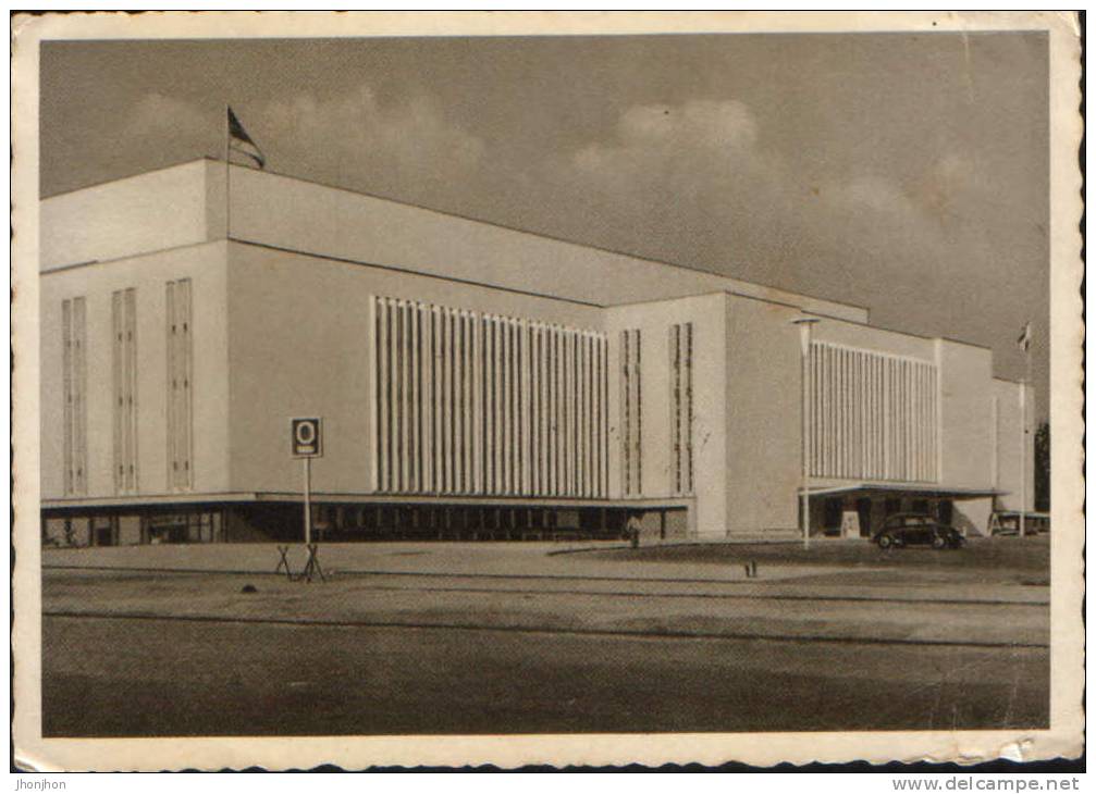 Germany-Postcard 1958-Berlin-The New Germany Hall-2/scans - Tempelhof