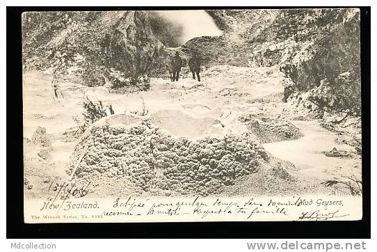 NOUVELLE ZELANDE DIVERS / Mud Geysers / - Nouvelle-Zélande