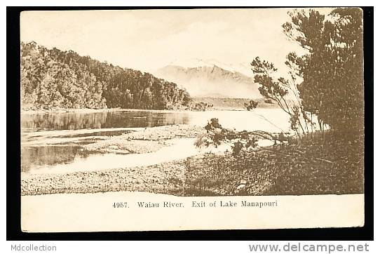 NOUVELLE ZELANDE MANAPOURI / Waiau River / - Nouvelle-Zélande