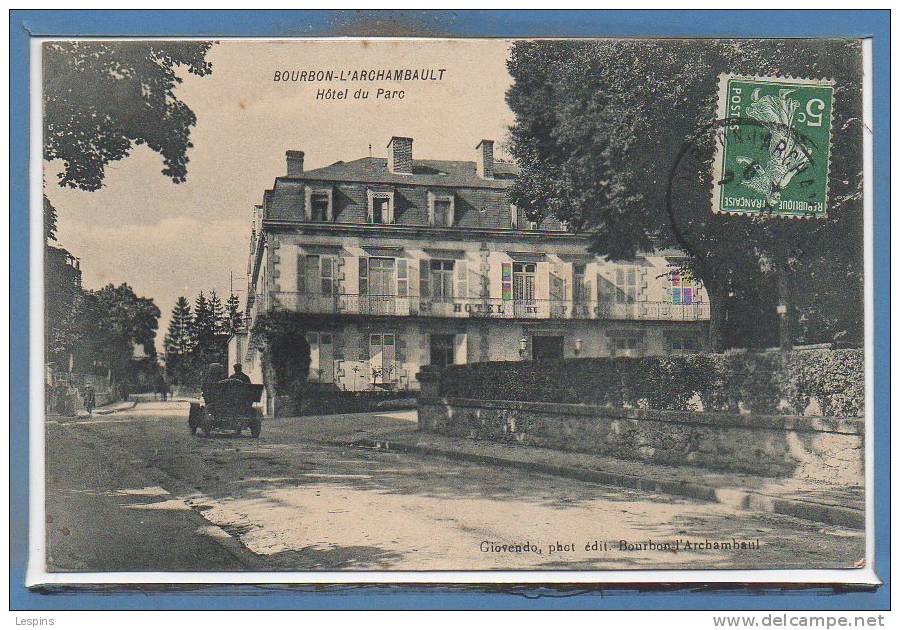 03 - BOURBON L'ARCHAMBAULT -- Hôtel Du Parc - Bourbon L'Archambault