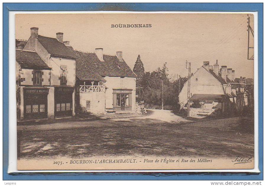 03 - BOURBON L'ARCHAMBAULT -- Place De L'Eglise - Bourbon L'Archambault