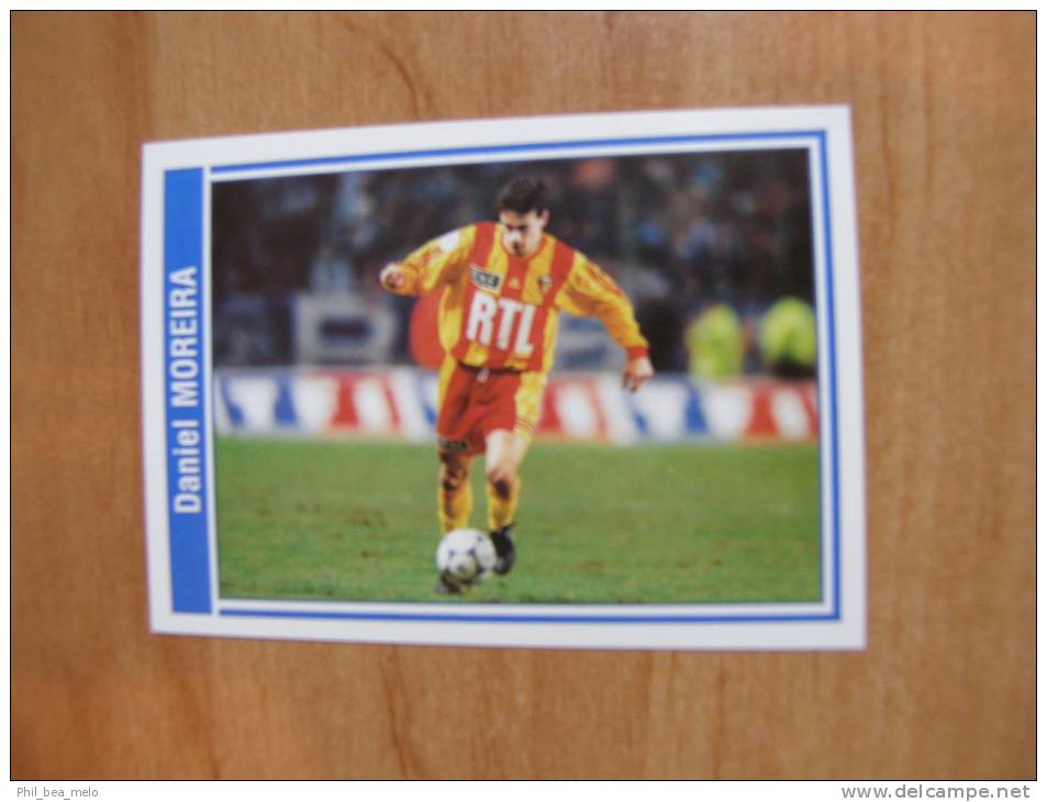 FOOT STICKER FRANCE PANINI SUPERFOOT 1999/2000 - N°063 DANIEL MOREIRA - RC LENS - STICKER NEUF - Edition Française