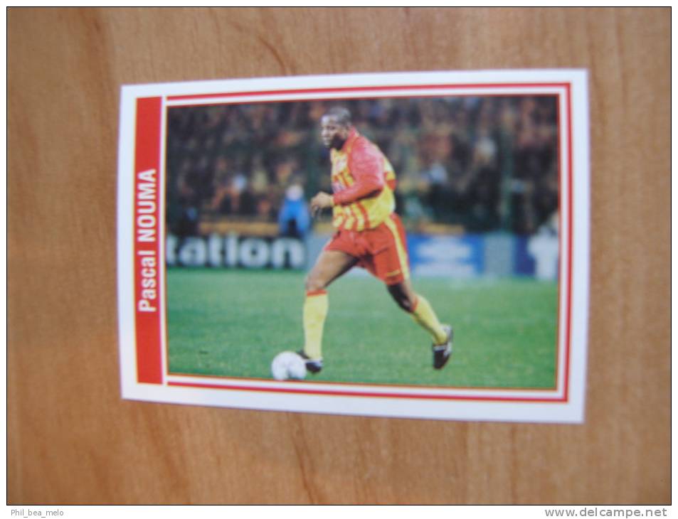 FOOT STICKER FRANCE PANINI SUPERFOOT 1999/2000 - N°083 PASCAL NOUMA - RC LENS- STICKER NEUF - Edition Française