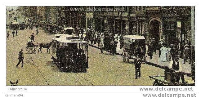 AUSTRALIE  /  MELBOURNE  /  COLLINS  STREET , LOOKING  WEST  ( + TRAMWAY ) - Melbourne