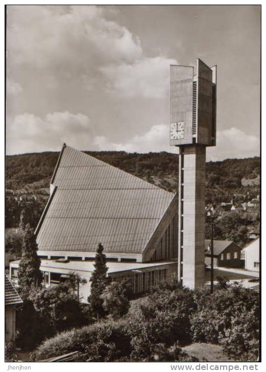 Germany-Postcard 1969-St.Pauluskirche Kunzelsau-2/scans - Künzelsau