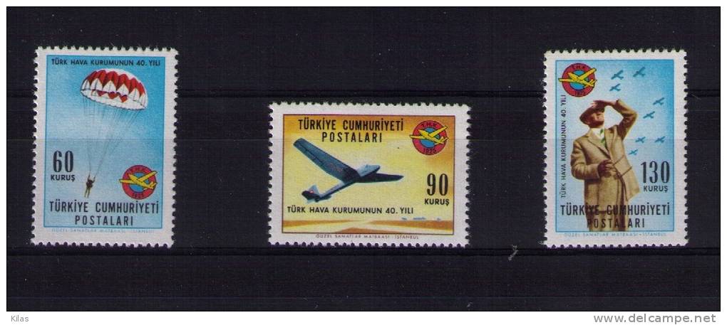 TURKEY 1965 Flying Promotion MNH - Luftpost