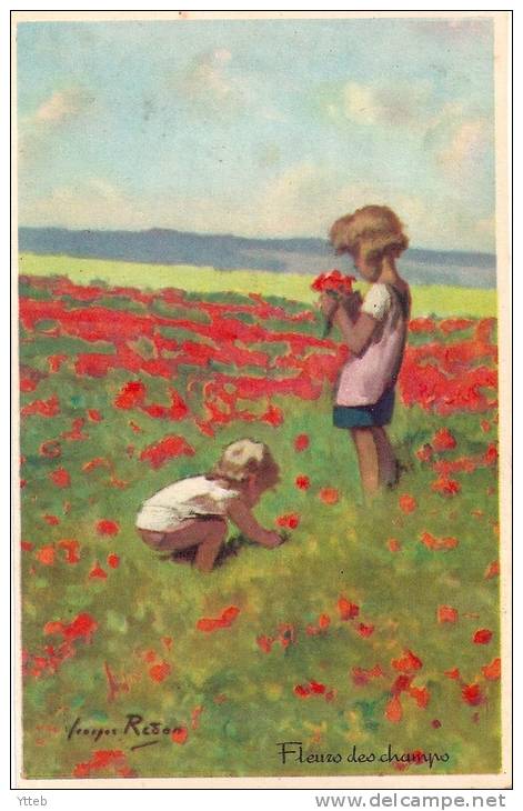 Illustrateur / Georges REDON - N° 9 Série 1939 - Fleurs Des Champs. - Redon