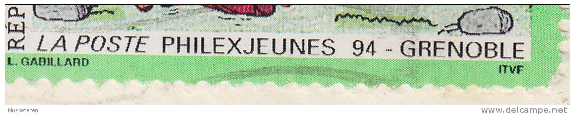 France A Prioritaire STRASSBOURG Centre De Tri 1995 Cover Lettre W. Variety ERROR : PHILEXJEUNFS 94 GRFNOBLE - Brieven En Documenten