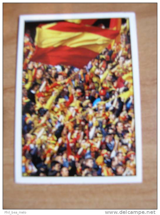 FOOT STICKER FRANCE PANINI SUPERFOOT 1997/98 - N°188 SUPPORTERS - RC LENS - STICKER NEUF - Edition Française