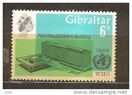 GIBRALTAR 1966 W.H.O.HQ INAUGURATION IN GENEVA - OMS