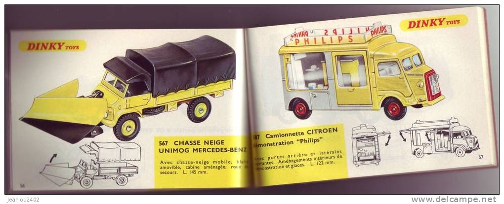 "DINKY TOYS" 1967 - DEPLIANT - Voitures