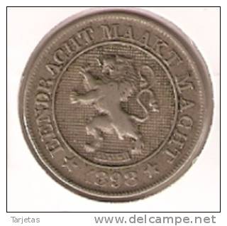MONEDA  DE BELGICA DE 10 CTS DEL AÑO 1898   (COIN) - 10 Cents