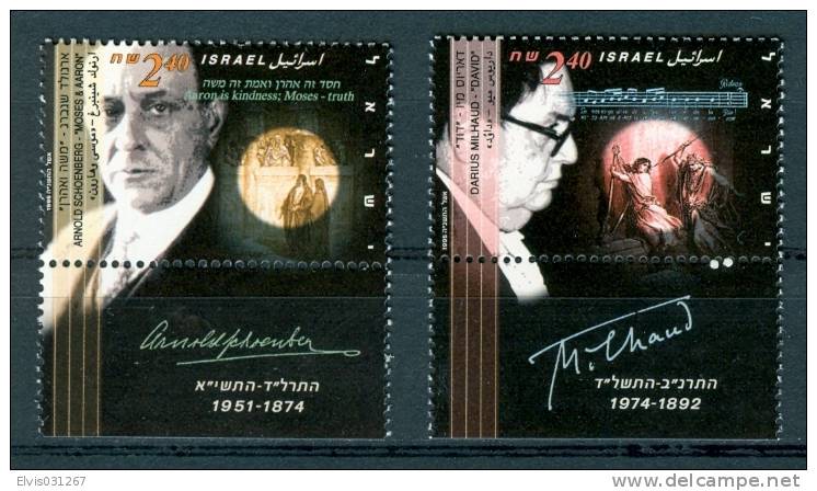 Israel - 1995, Michel/Philex No. : 1328/1329, - MNH - *** - - Unused Stamps (with Tabs)