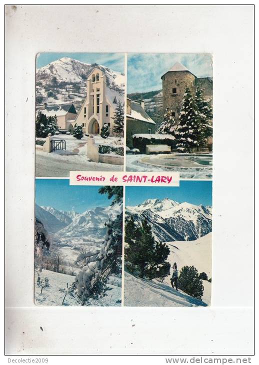 BT9599 Vallee D Aure Saint Lary L Eglise La Tour Hachan   2 Scans - Vielle Aure