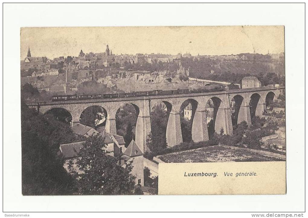 Luxembourg.  Vue Générale (1907). - Luxemburg - Stadt