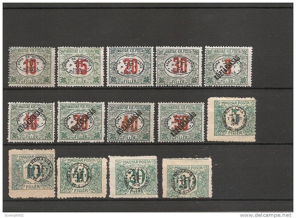 Hongrie-Debreczen ( Lot De Timbres Divers Tous Différents X -MH - Cote: 406 Euros) - Debreczin